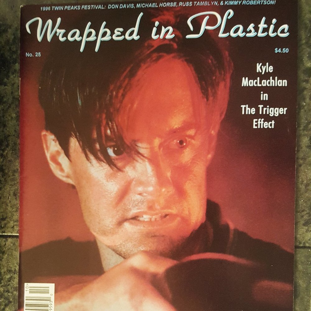 TWIN PEAKS Wrapped In Plastic MAGAZINE#25 Vintage